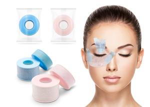 China Skin Friendly Self Adhesive Packaging Tape Silicone Gel Hair Eyelash Extensions Body Wave Tape wholesale