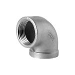 Stainless Steel Inox Elbow Thread Bsp NPT Pn1.6MPa Nominal Pressure Pn1.6MPa