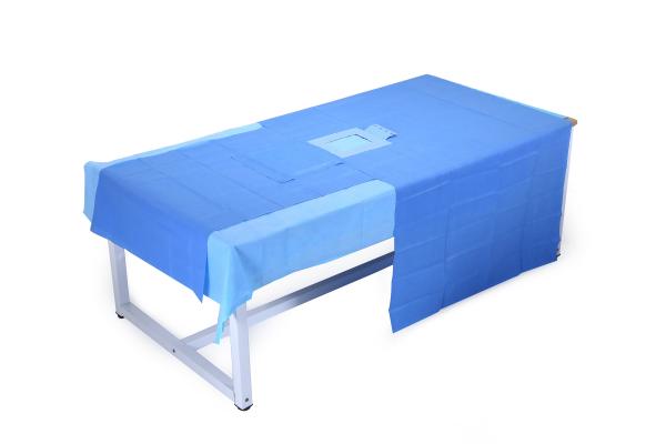 Quality Lithotomy Surgery Sterile Disposable Surgical Drapes , Operating Room Drapes for sale
