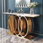 Stainless Steel Marble Console Tables - Perfect For Modern Interiors