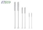 Brass Skeleton Long Handle Tube Brush , Tube Cleaning Wire Brush