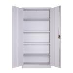 Knock Down Structure Steel Double Door Filing Cabinet Adjustable Shelf