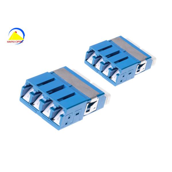 SC APC Fiber Optic Adapter LC MTRJ Zirconia Plastic 0.2dB With Internal Shutter