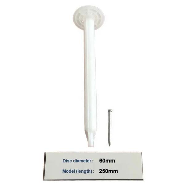 Corrosion Resistant Flat Head Wall Insulation Fasteners With Anti Rotation Design