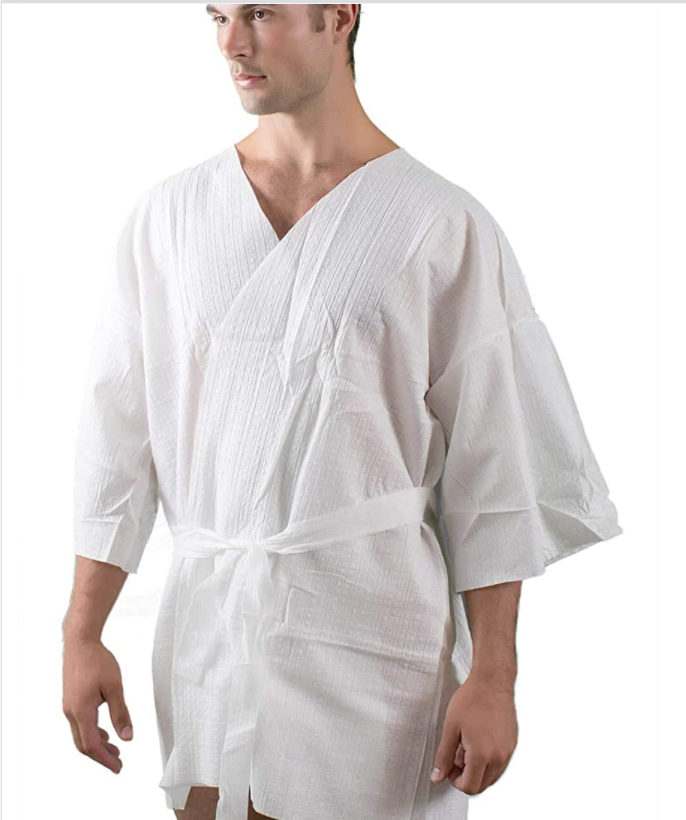 S&J Wholesale Disposable Robe Gown non woven Soft PP SPA Beauty Salon Kimono robes