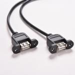 30cm Motherboard Internal 9pin Pitch 2.54mm to Dual Port USB 2.0 A Female Screw