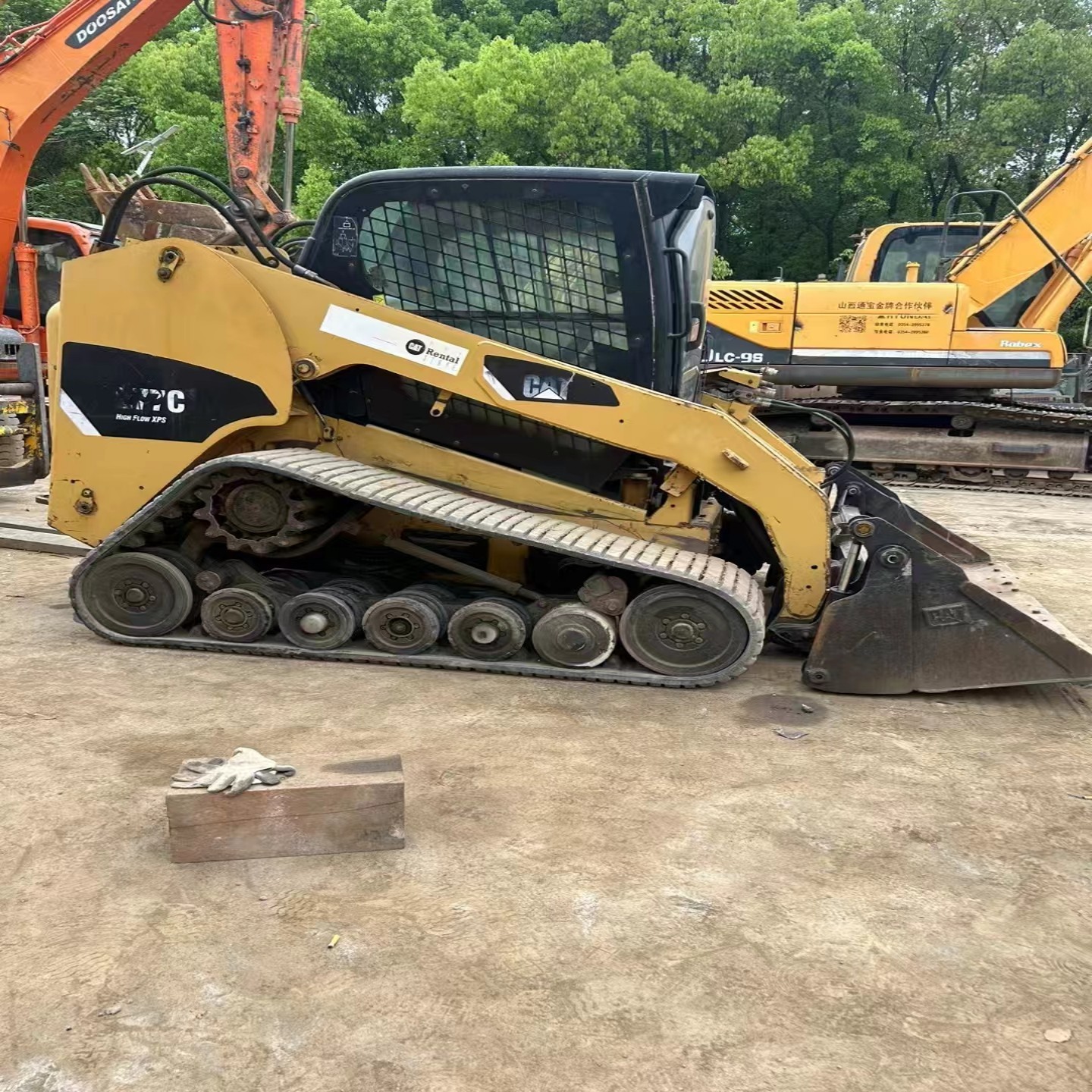 Caterpillar CAT 277C Used Skid Steer Loader Equipment 3.5 Ton Original