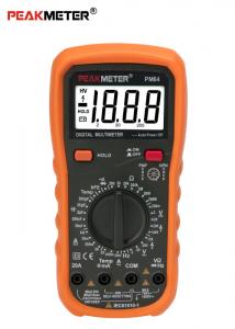 China Auto Power Off Handheld Digital Multimeter 2000 Counts Transistor Diode Tester wholesale