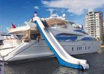 0.9mm PVC Water Play Equipment Inflatable Water Slide For Yacht Custom Size