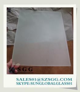 China 3mm - 19mm Frosted interior decoration glass partition wholesale