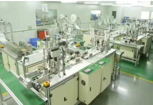 China Multifunctional N95 Mask Making Machine , Automatic Face Mask Making Machine wholesale
