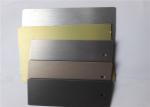 Odm Brushed Hairline Aluminum Sheets , Brushed Aluminum Plate For Decoration