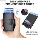 Low MOQ Mix Models Minibook Crazy Horse Wallet For Men Bifold PU Leather Vintage