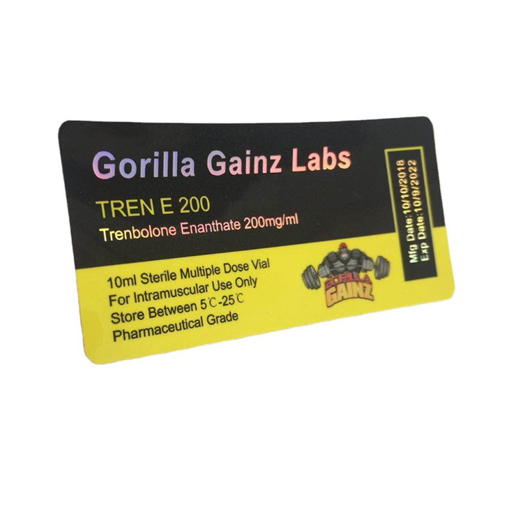 Liquid Gold Lab Laser 10ml Vial Labels For vial