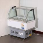 24L Commercial Ice Cream Chest Freezer Direct Cooling 0.8 Cu Ft