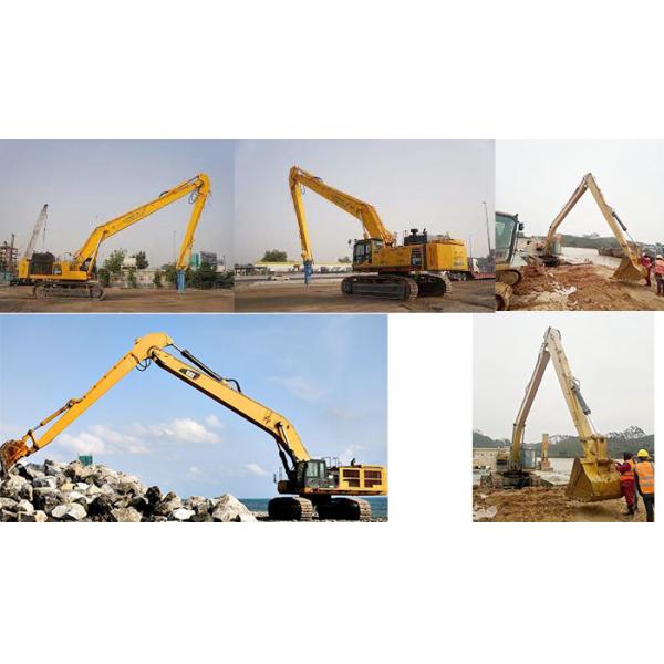 Excavator Long Arm with Wood Grab