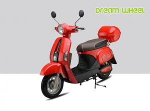 China 50km/H Vespa Type Electric Scooter Pedal Assisted 10 Inch Tires With Drum Brake wholesale