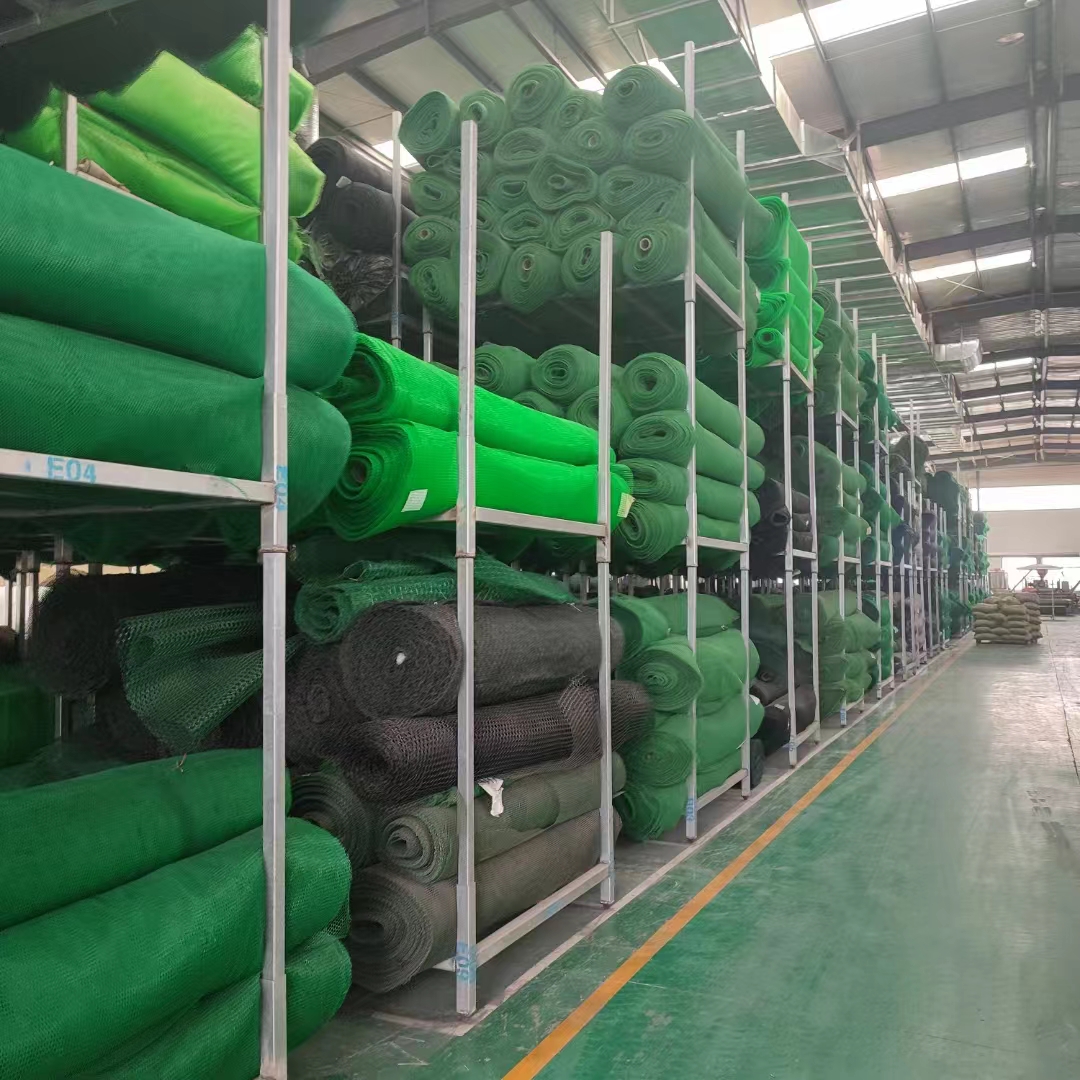 3D Geomat for Slope Protection and Erosion Control 14mm Thickness HDPE Material Used
