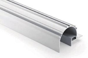 China 101*67mm Silver LED Aluminium Profile For Architectural Cove Lighting wholesale
