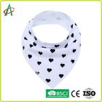 OEM 100% organic cotton Waterproof Bibs For Baby Boy And Girl