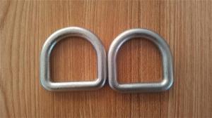 China High Strength Safety D Rings Zinc Plated Buckle D Rings With Hot Forged wholesale