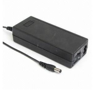 China 65 W Black Universal AC DC Adapters EN60950 High Effiiency with EMI Filter wholesale