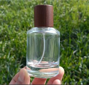 China New Product 50ml In Stock Round Crimp Cap Perfume Spray Bottle Empty packaging wholesale
