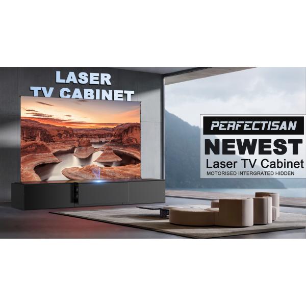 Motorized Laser TV Cabinet for Short Throw Projector 4k