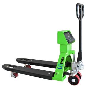 China Industrial Digital RS232 Hand Pallet Jack Truck Weight Scale 3000KG 690mm Width wholesale