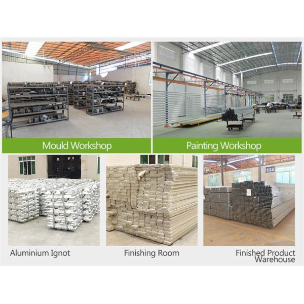 Modern Design Anodized Aluminum Window & Door Extruded Profiles