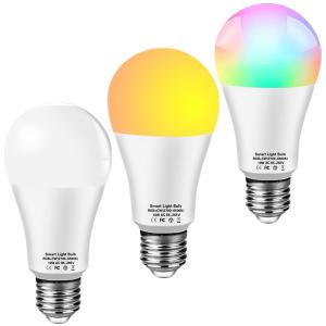 China 5700K Rgb Wifi Light Bulbs Compatible With Google Home 15W wholesale