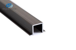 China 2.4m Aluminum U Profiles , Straight Edge U Shape Aluminum Channel ODM Available wholesale