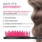 Lightweight UNbrush Detangling Heat FHI Hair Brush Pain Free DuoFlex Anti Static