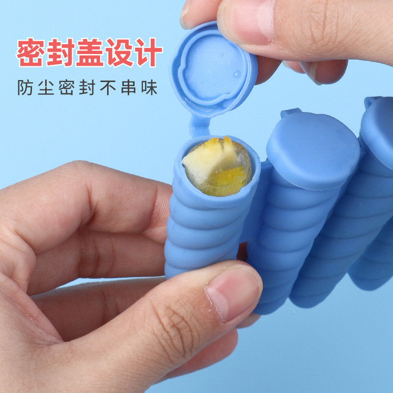 Popsicle Molds,6 Pieces Silicone Ice Pop Molds,Drip Free Popsicle Maker For Kids,BPA Free Freezer Tubes With Lids,For Snacks,Popsicle,Yogurt Sticks
