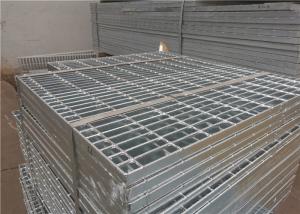 China Q235 Carbon Steel Platform Steel Grating Galvanized Serrated Square Shape wholesale