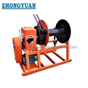 China CB*3048 Type B Single Drum Electric Driven Reel for Steel Wire Rope Ship Deck Equipment wholesale