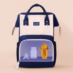 China Multi Function LED UV Disinfection Diaper Bag For Mother wholesale