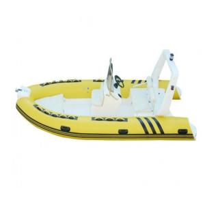 China New Design High Quality PVC Rigid Hull Inflatable Fishing Dinghy boat with Outboard Motor wholesale