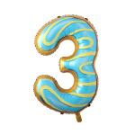 Doughnut Party Foil Balloon Children'S Birthday Party 32 Inch Foil Number
