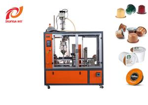 China Entry Level 3000pcs/hour Coffee Capsule Filling Sealing Manufacturing Machine wholesale