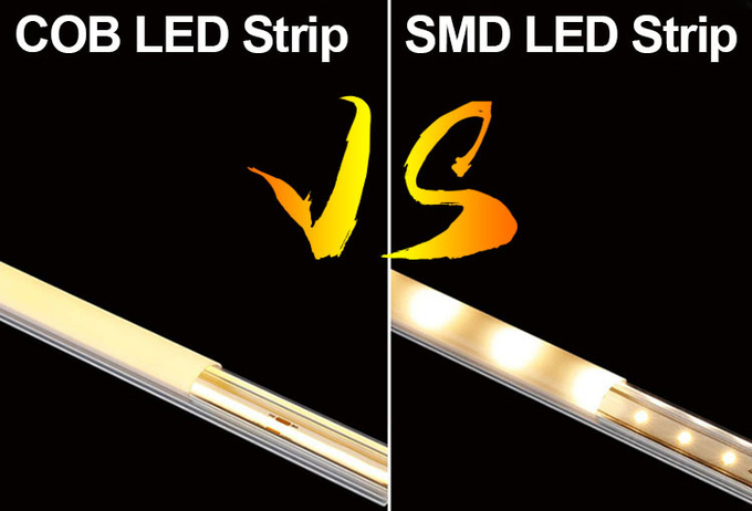 Economical COB Flexible LED Lights Strips 12V Outdoor For Bedroom 0