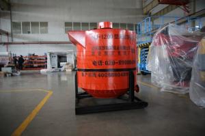 China 11KW 610rpm 1450L Neat Cement Grout Mixer Mixing Tank wholesale