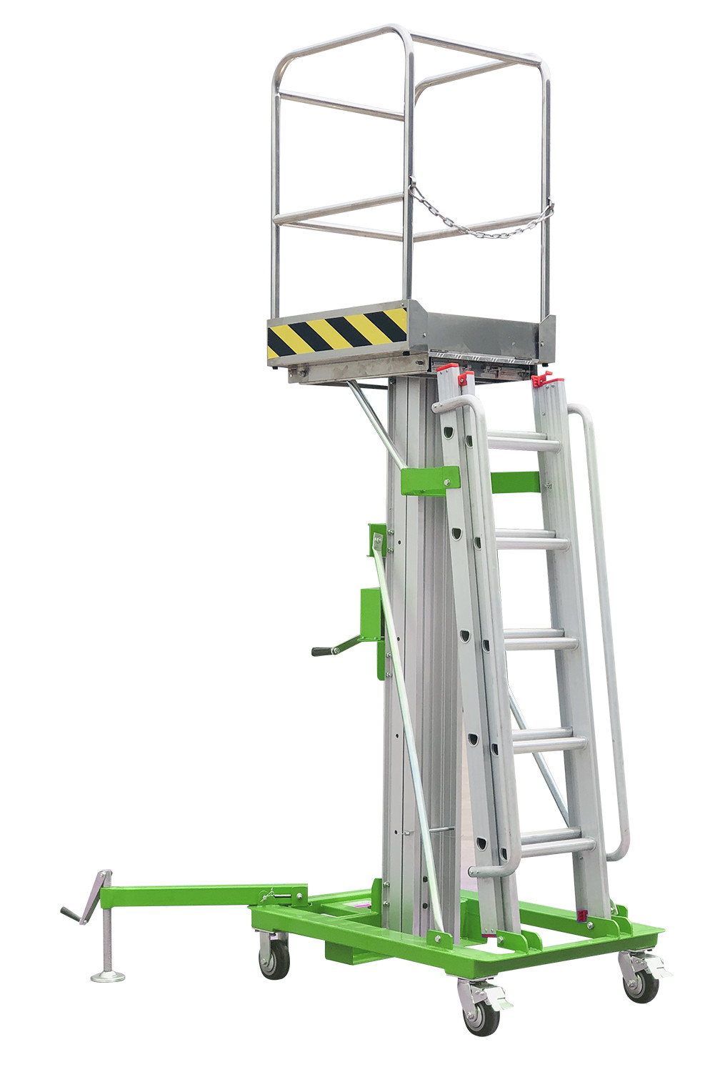 SP46 4.6m Platform Height 125kg Load Capacity Manual Elevating Lift