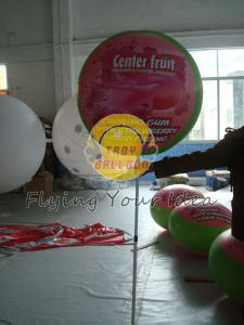 China 0.18mm/0.28mm PVC Backpack Balloon with Total Digital Printing for Outdoor Advertising wholesale