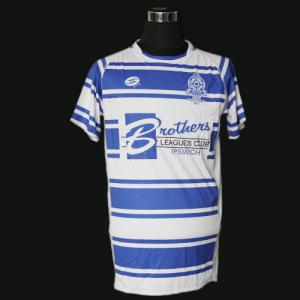 China Polyester Interlock Classic Rugby Shirts , 280gsm Custom Rugby Shirt on sale
