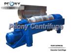 Poultry Wastewater Automatic Decanter Centrifuges Horizontal Structure