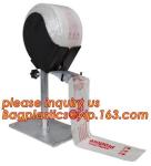 Garment Tubing Dispenser Drum Liner-Clear Drum Can Liners Doorknob bags Door