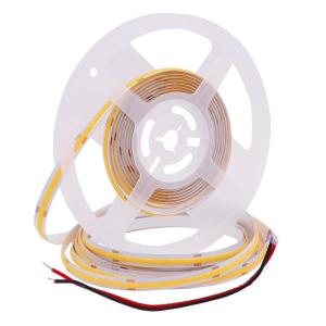 China Width 8mm 10W COB LED Strip Light DC24V 1000lm/M Cool White RA 90 wholesale