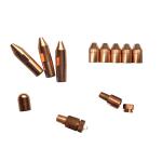 28mm Spot Welding Copper Electrodes , High Hardness Spot Weld Nozzle