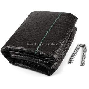 China Black PP Woven Geotextile Used in Agriculture with Online Technical Support wholesale